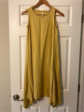 Cynthia Rowley Sleeveless Mustard Dress